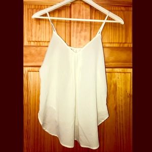 Ali & Kris Off-White Tank Top